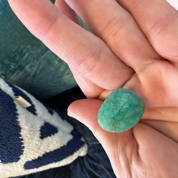 Polished Stone Cocktail Ring - Picture 4 of 7